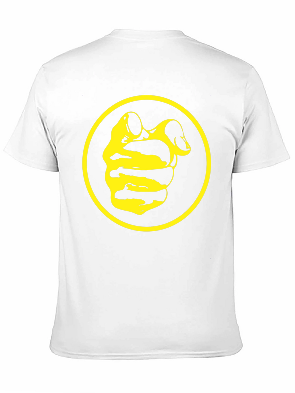 Black T-Shirt with Yellow Duck Icon