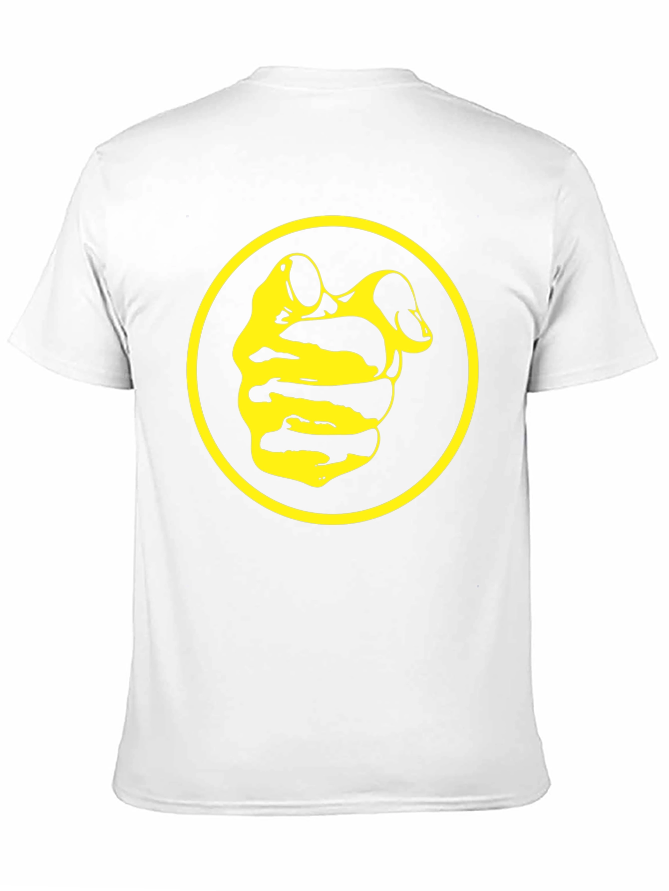 Black T-Shirt with Yellow Duck Icon
