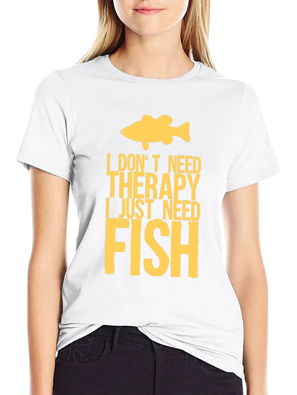 Funny Fishing T-Shirt - I Just Need Fish