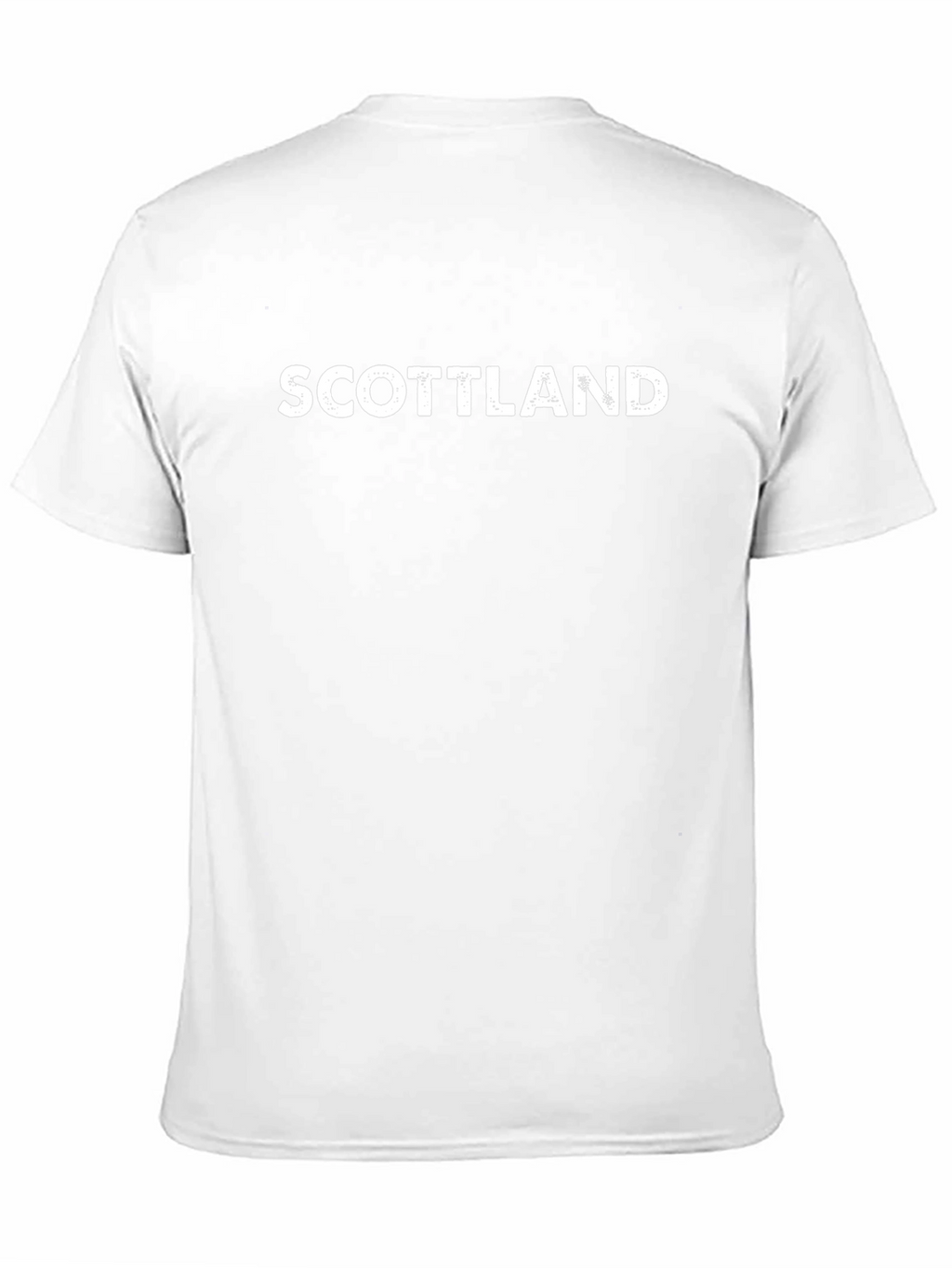 Scotland Graphic Tee - Classic Black Cotton T-Shirt