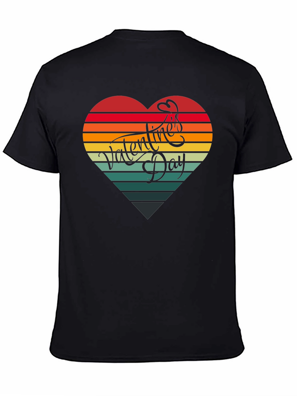 Valentines Day Heart Graphic Tee