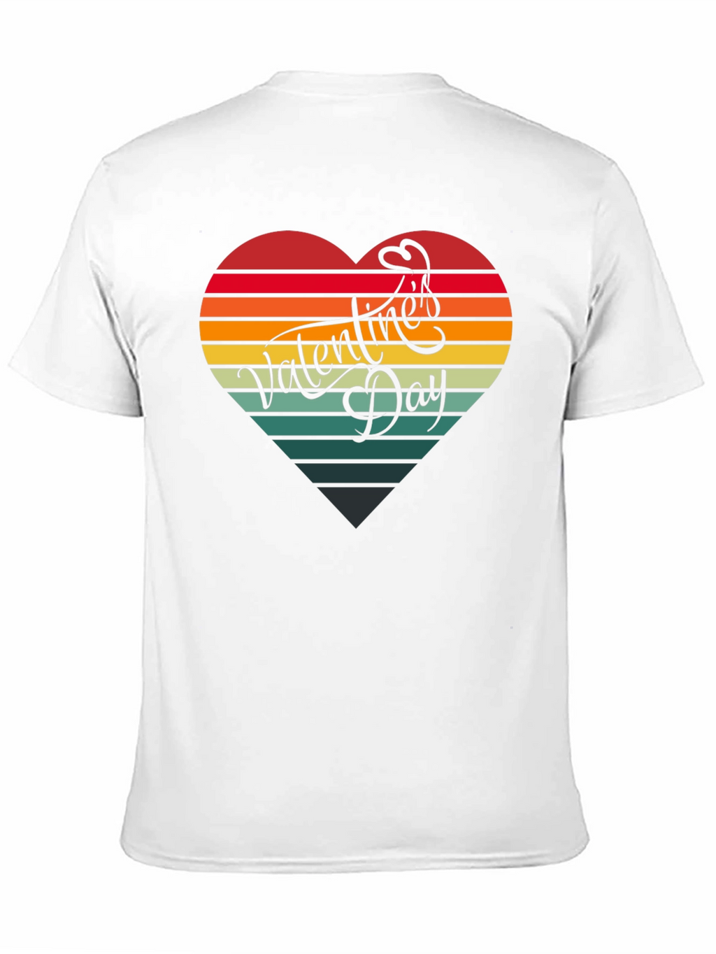 Valentines Day Heart Graphic Tee