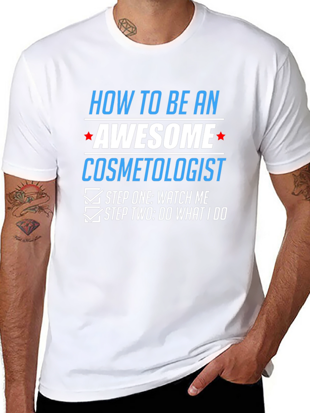 Awesome Cosmetologist T-Shirt - Funny Gift Tee