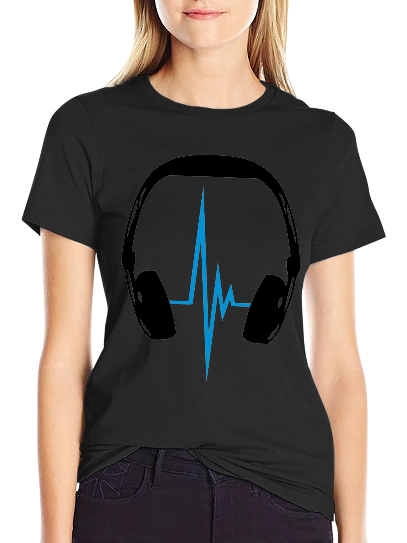 Headphone Vibe T-Shirt - Music Lover Tee