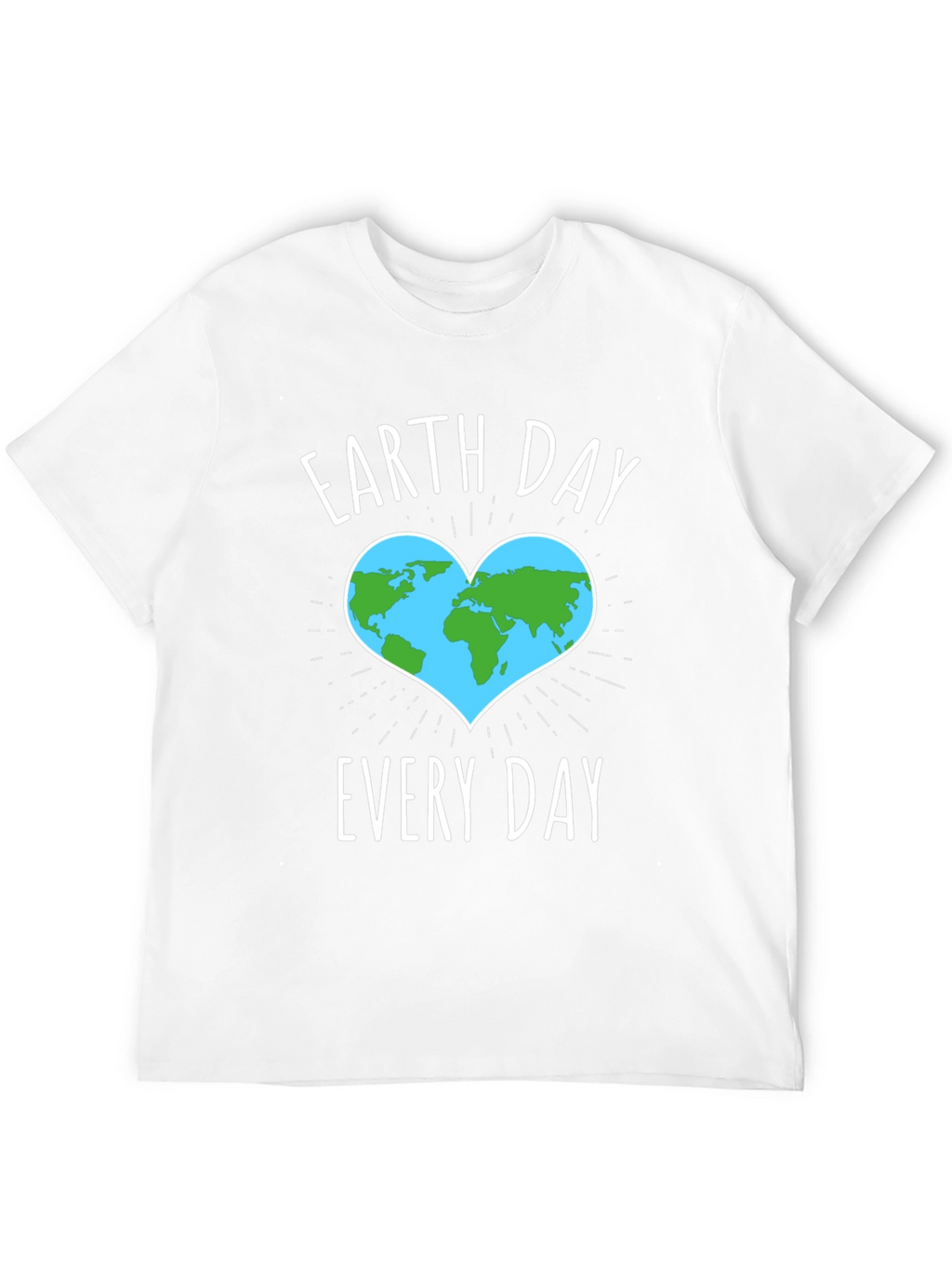 Earth Day Every Day T-Shirt - Black