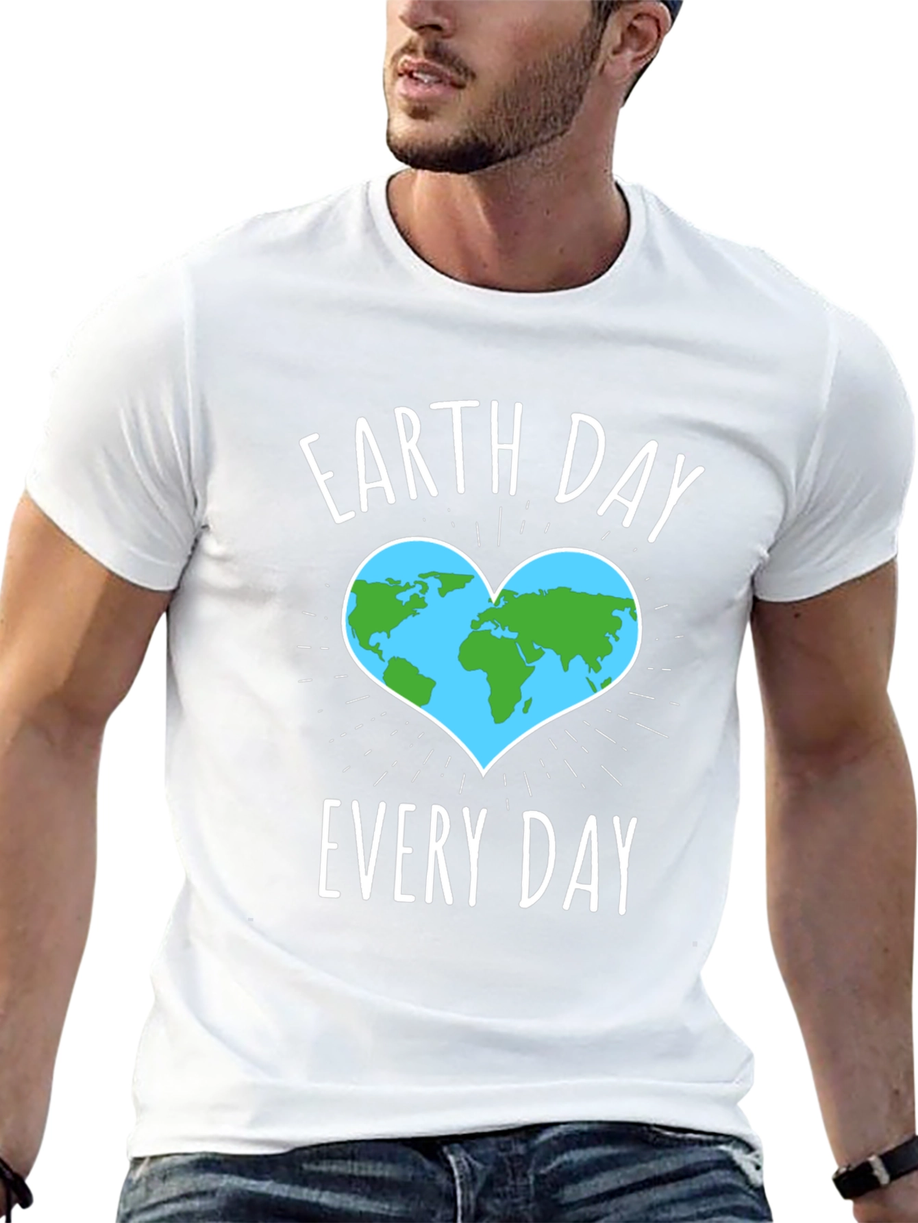 Earth Day Every Day T-Shirt - Black