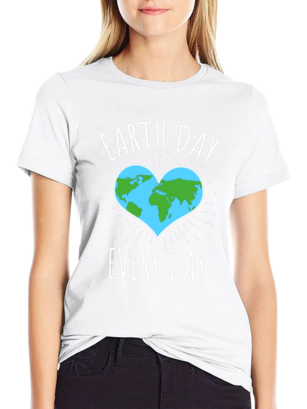 Earth Day Every Day T-Shirt - Black