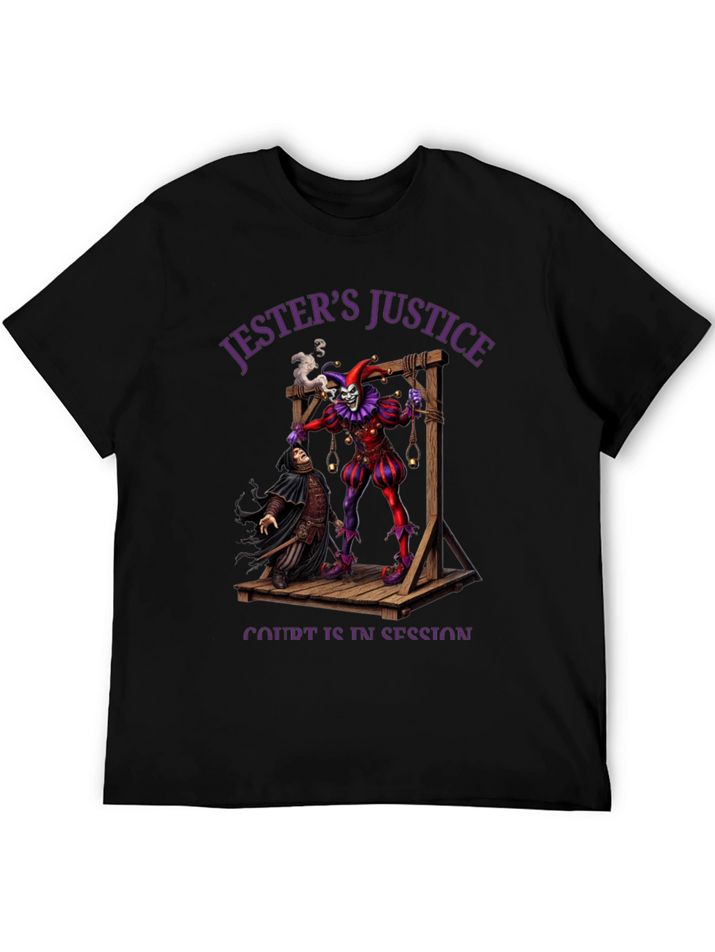 Jesters Justice Graphic T-Shirt