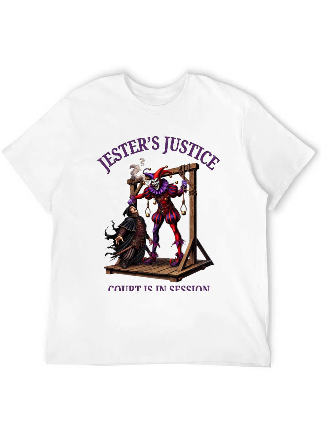 Jesters Justice Graphic T-Shirt