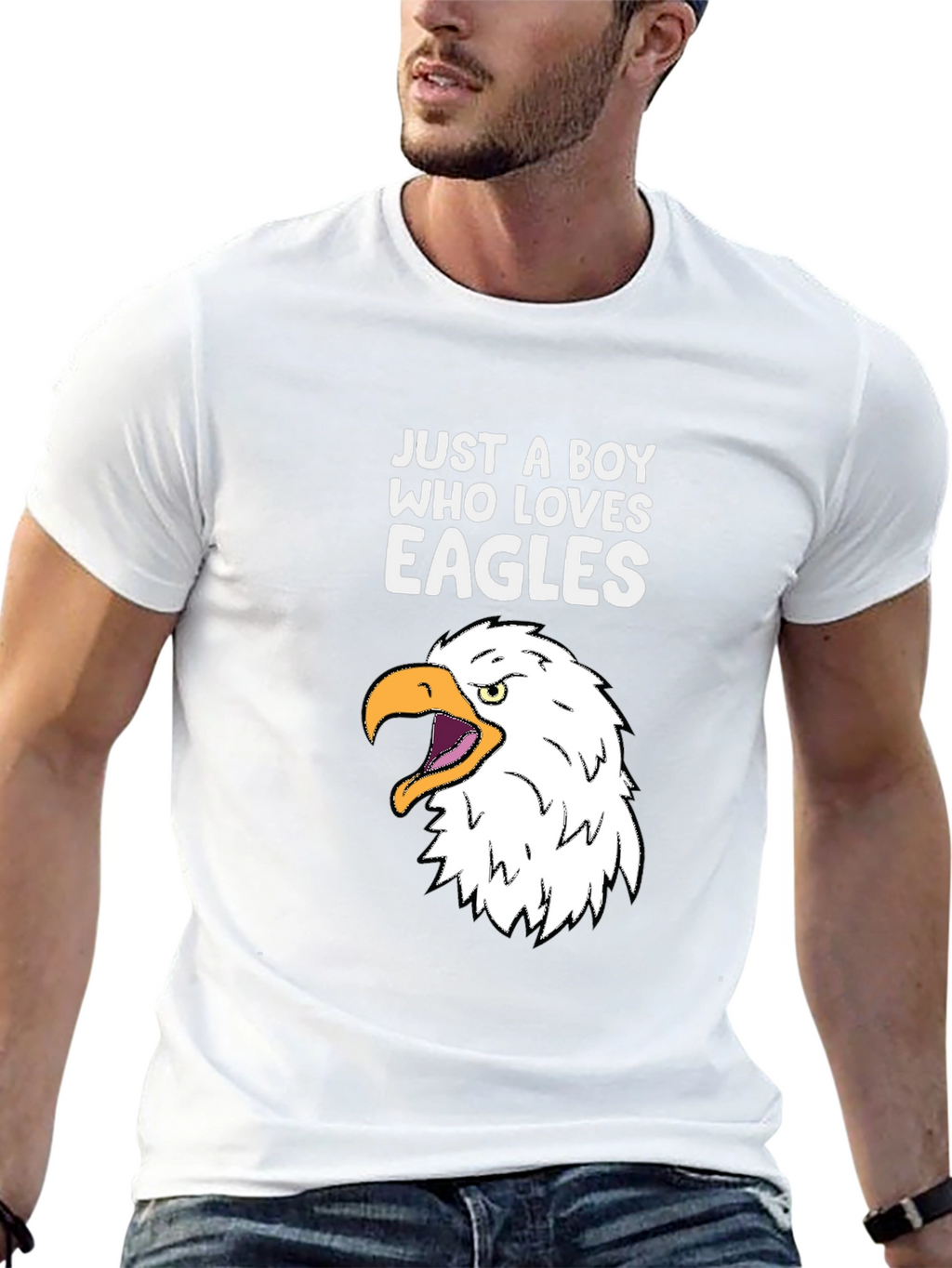 Boy Who Loves Eagles T-Shirt