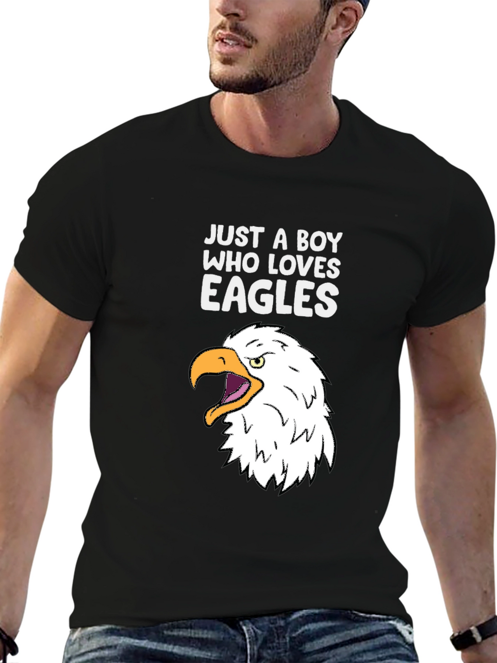 Boy Who Loves Eagles T-Shirt