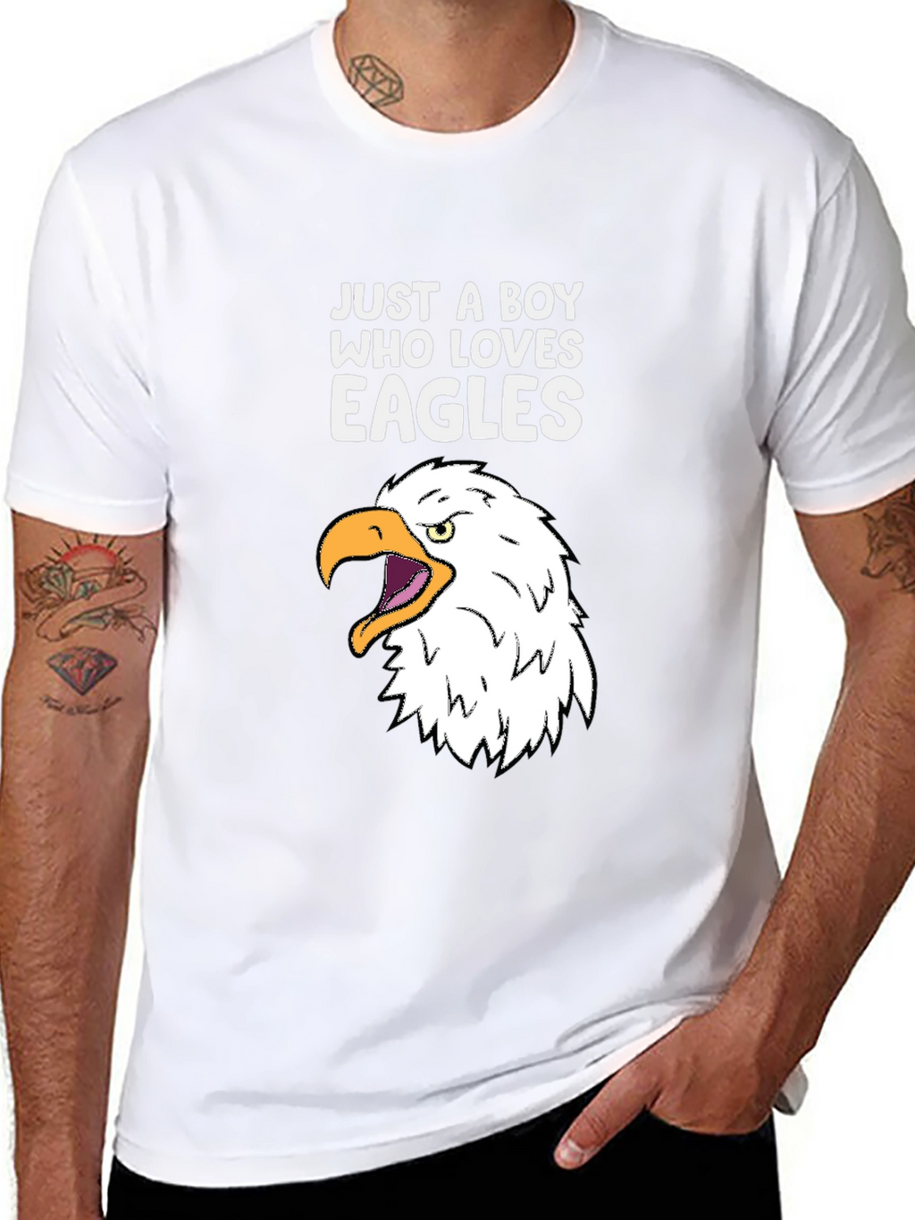 Boy Who Loves Eagles T-Shirt