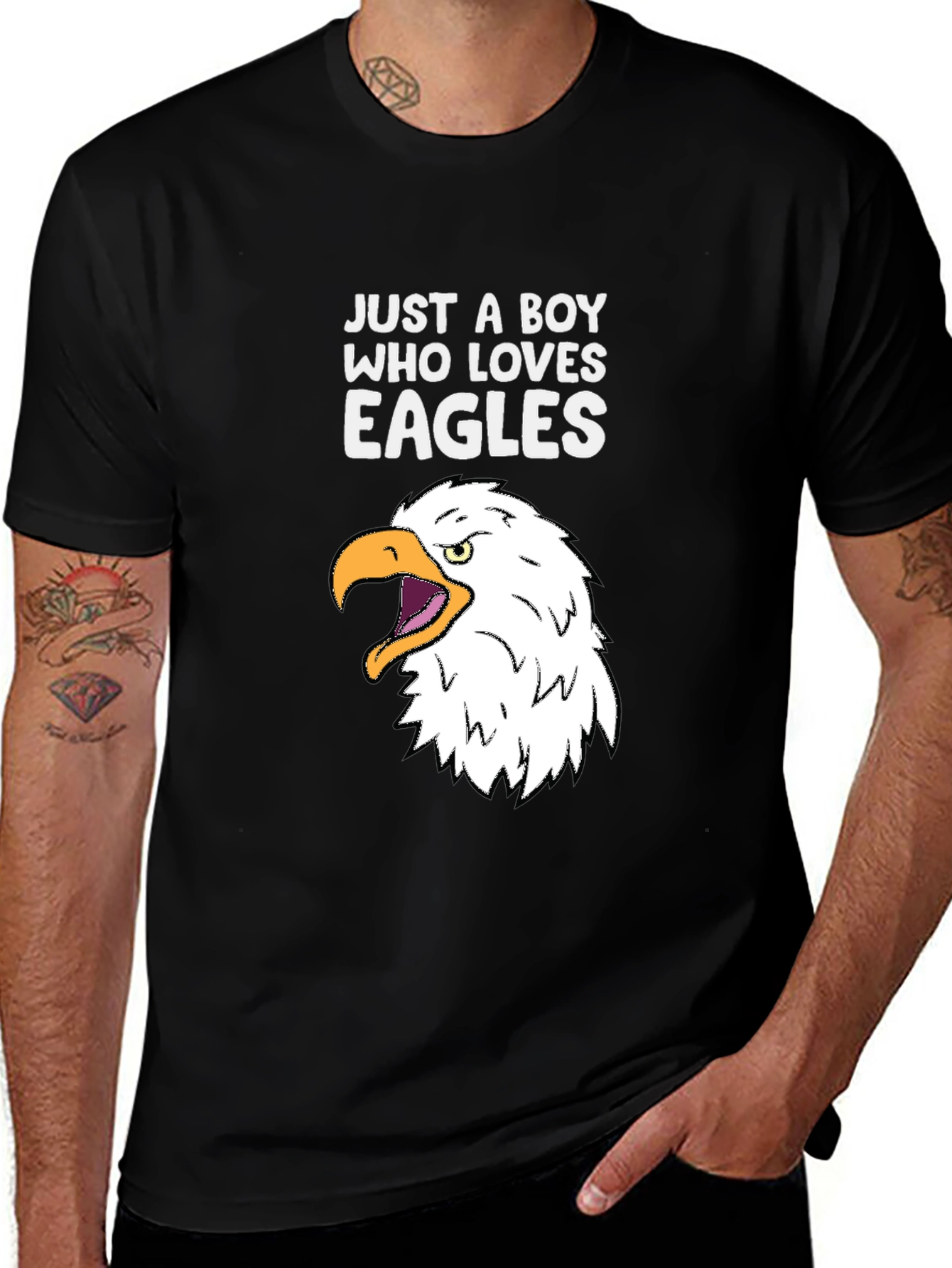 Boy Who Loves Eagles T-Shirt