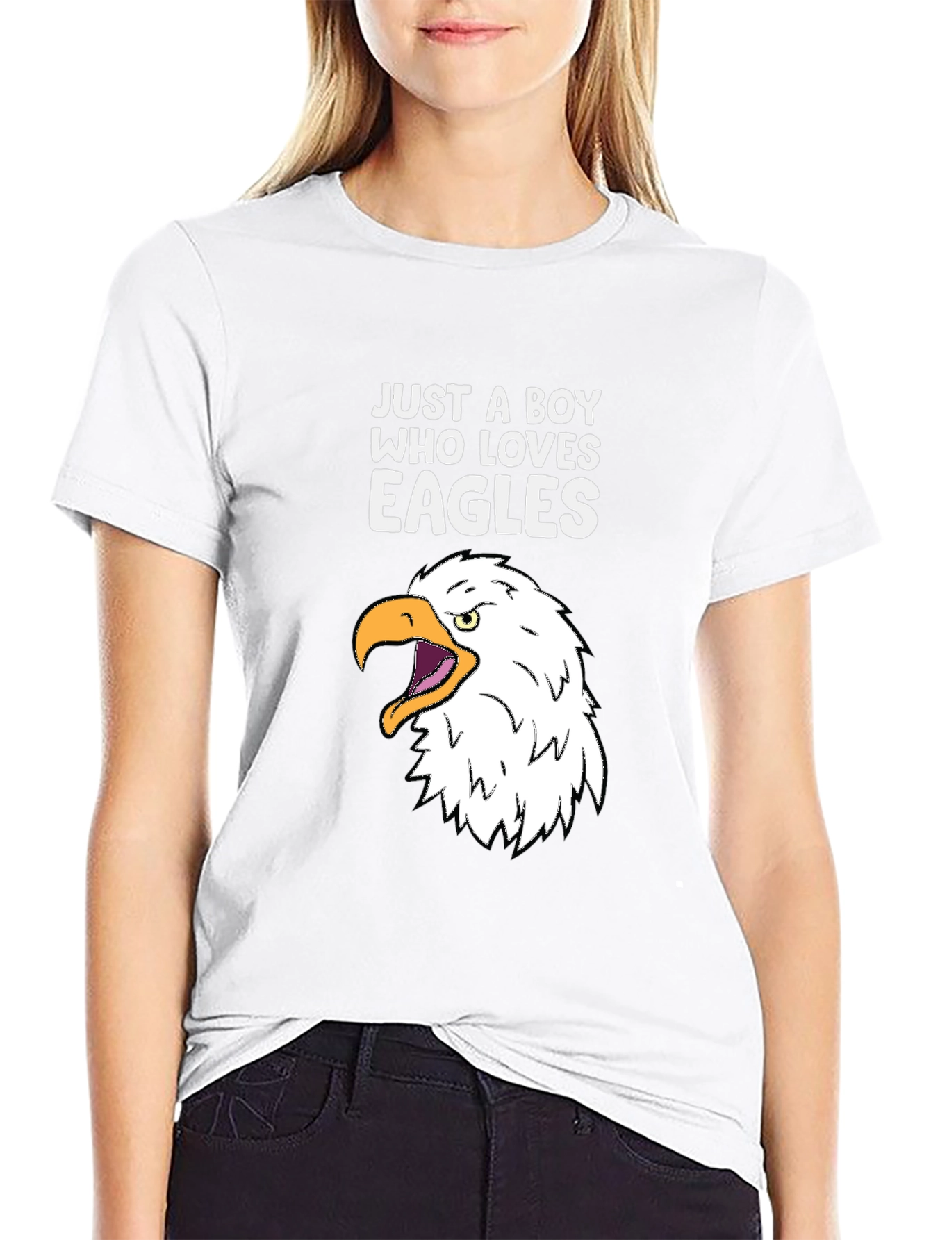 Boy Who Loves Eagles T-Shirt