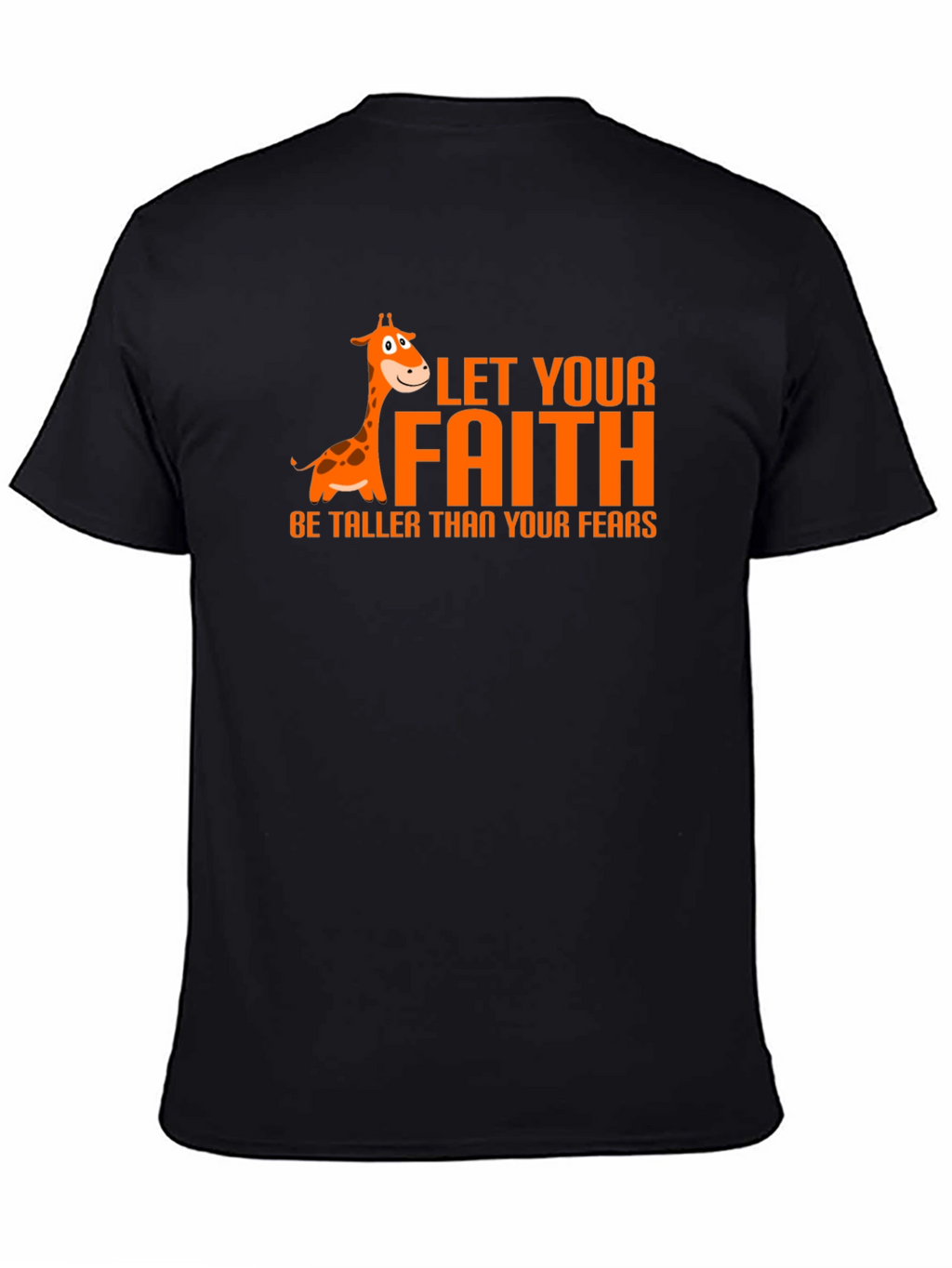 Faith Over Fear Giraffe Graphic Tee