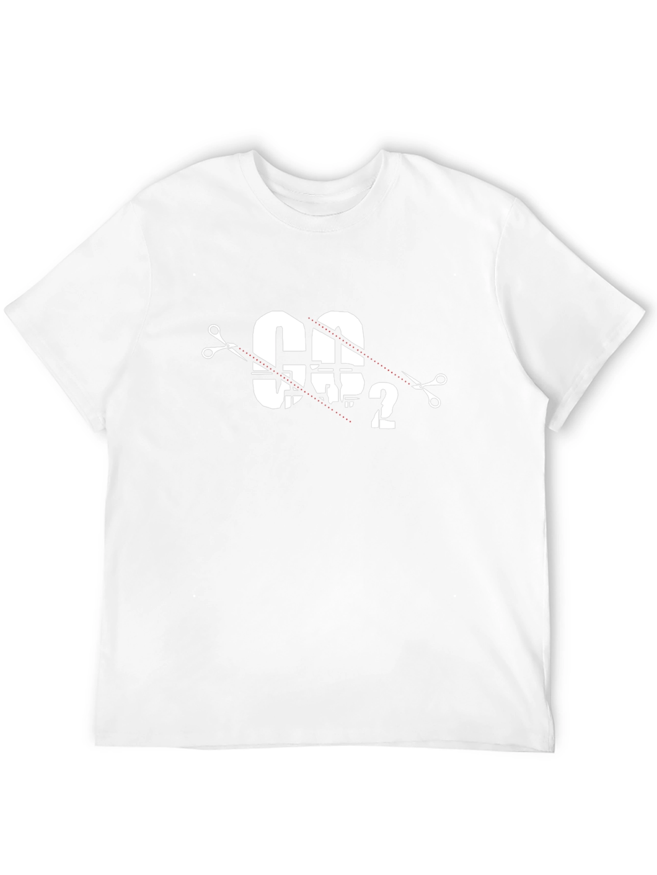 CO2 Cutout Graphic T-Shirt - Black Cotton Blend