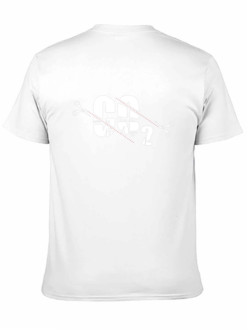 CO2 Cutout Graphic T-Shirt - Black Cotton Blend