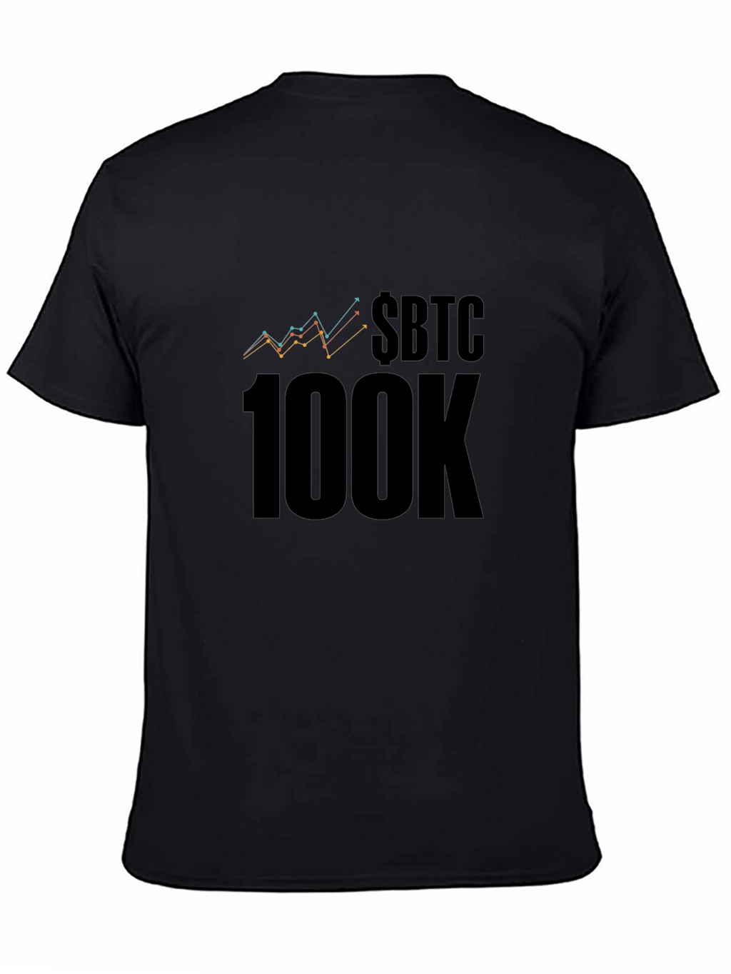 $BTC 100K T-Shirt - Crypto Bitcoin HODL