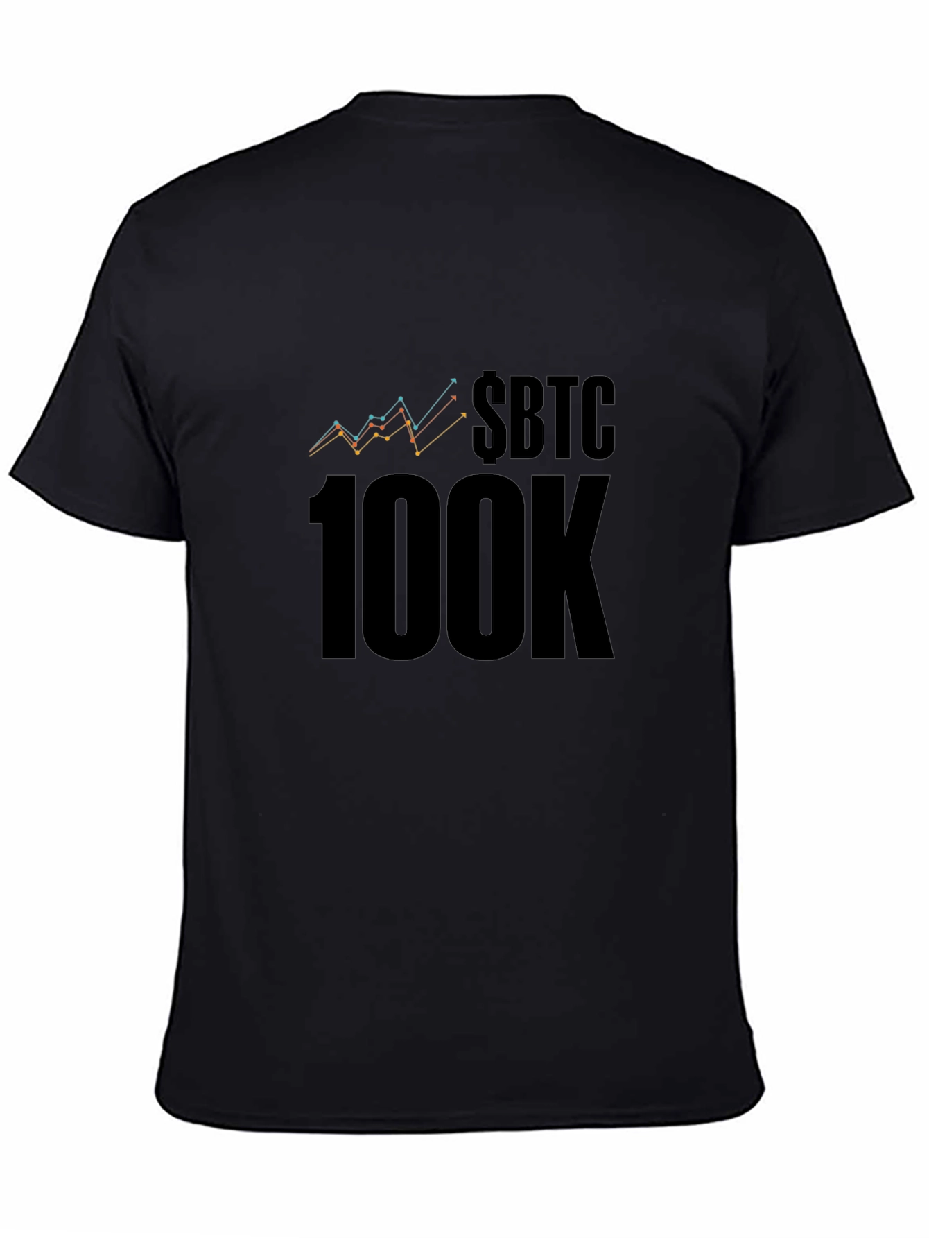 $BTC 100K T-Shirt - Crypto Bitcoin HODL