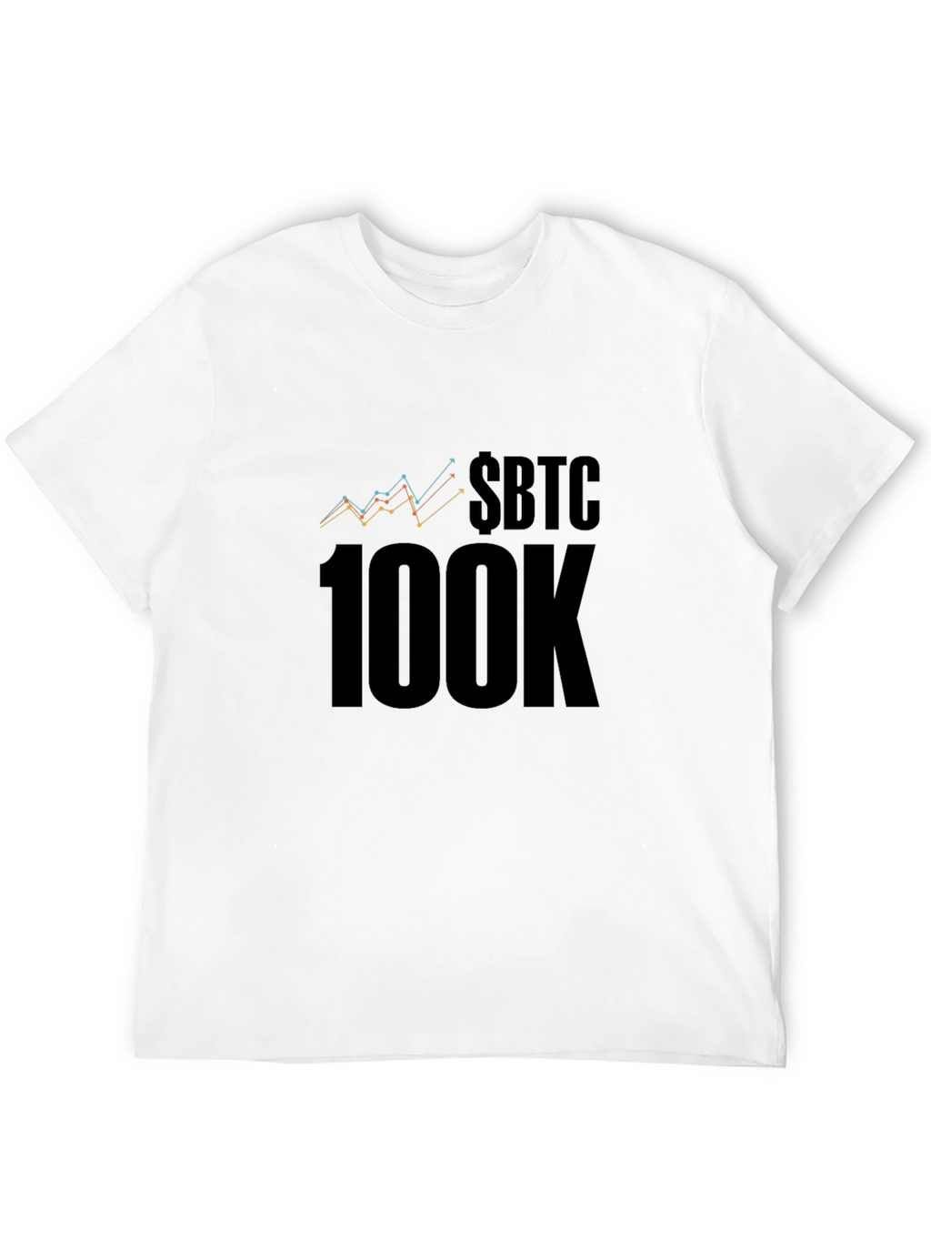 $BTC 100K T-Shirt - Crypto Bitcoin HODL