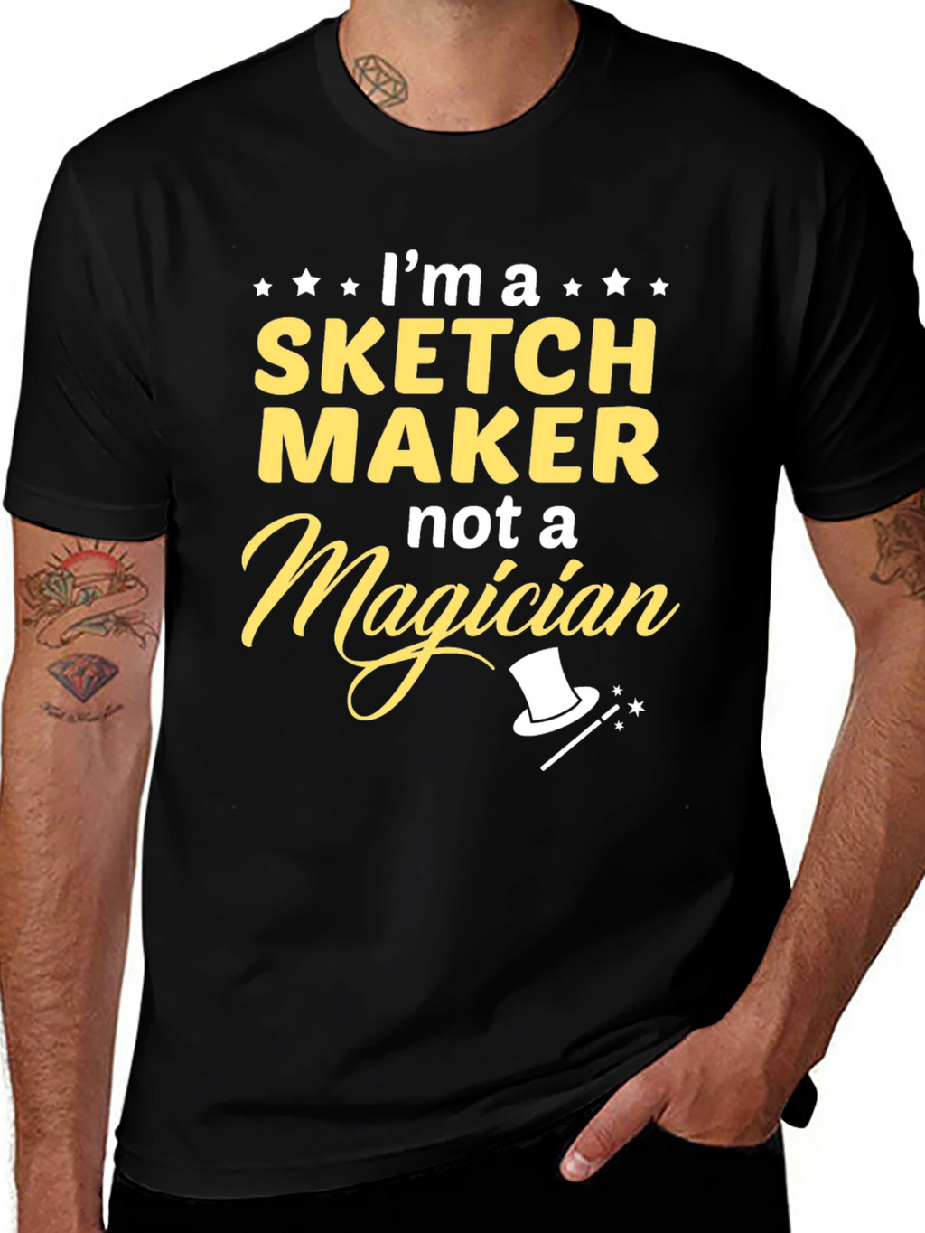Sketch Maker Graphic Tee - Artist Gift