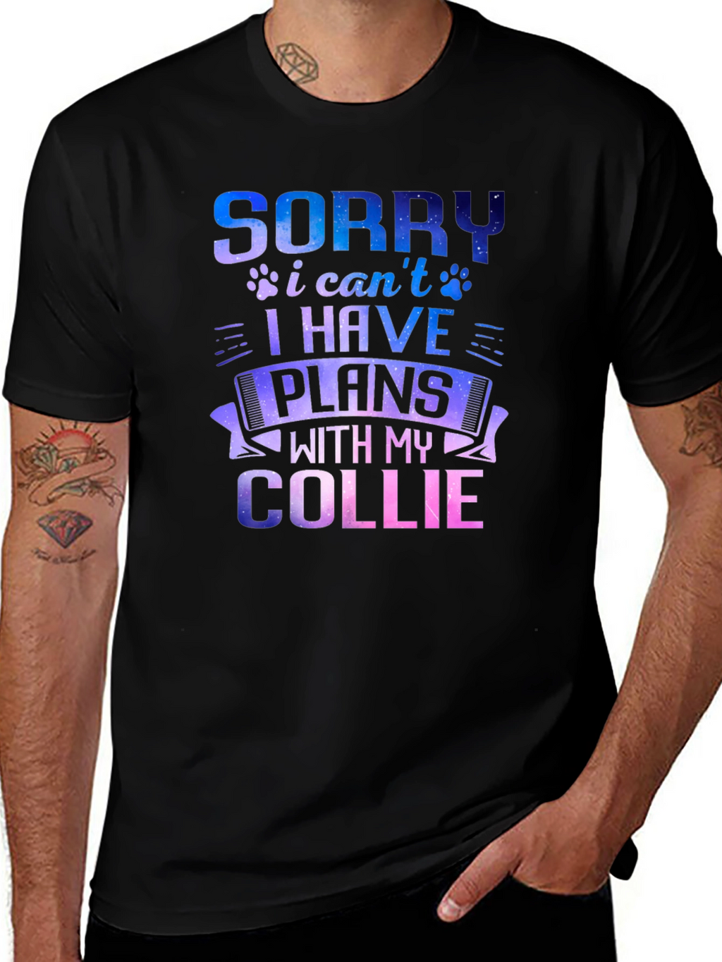 Sorry I Have Plans With My Collie T-Shirt