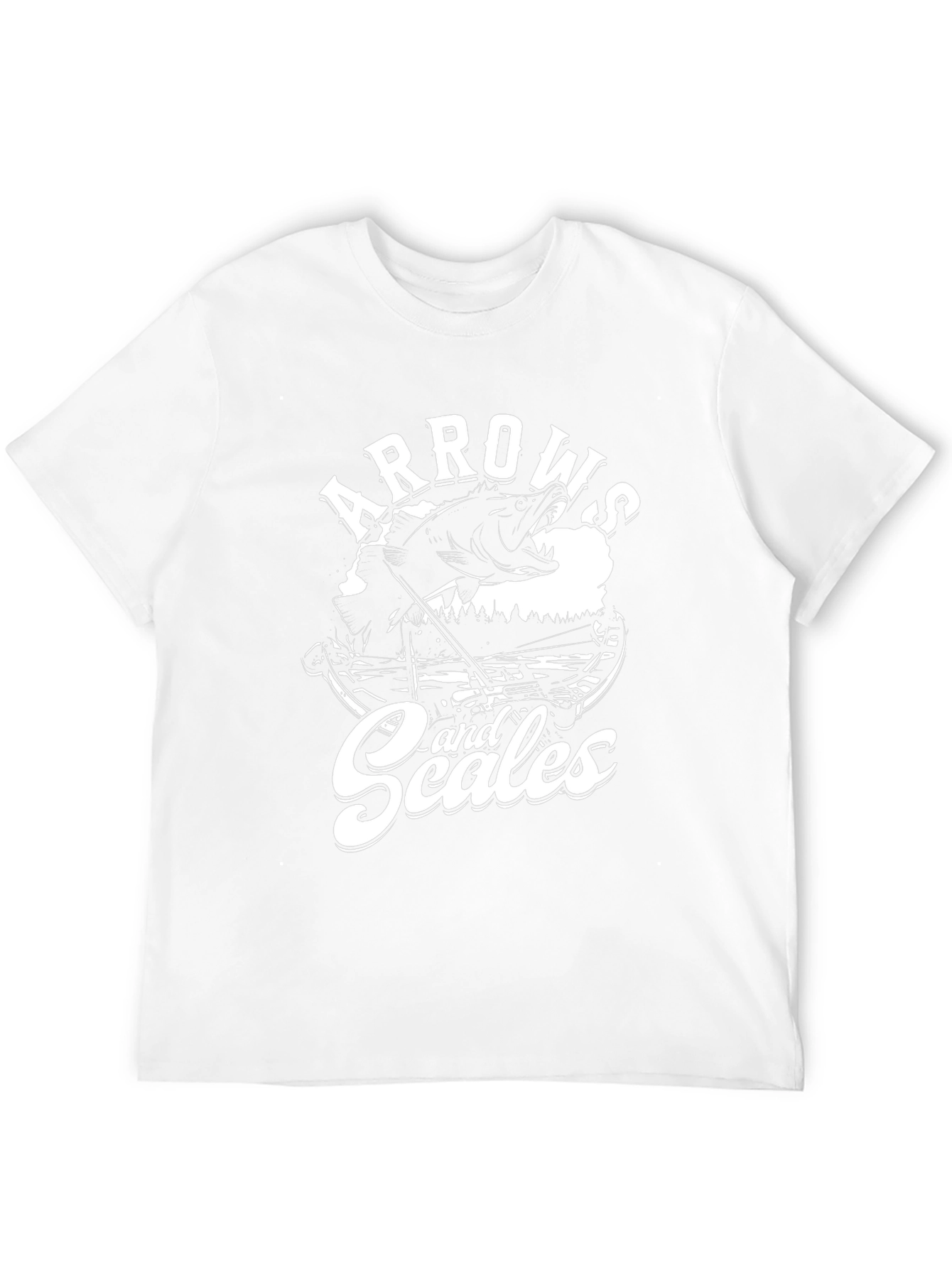 Arrows and Scales Fishing T-Shirt