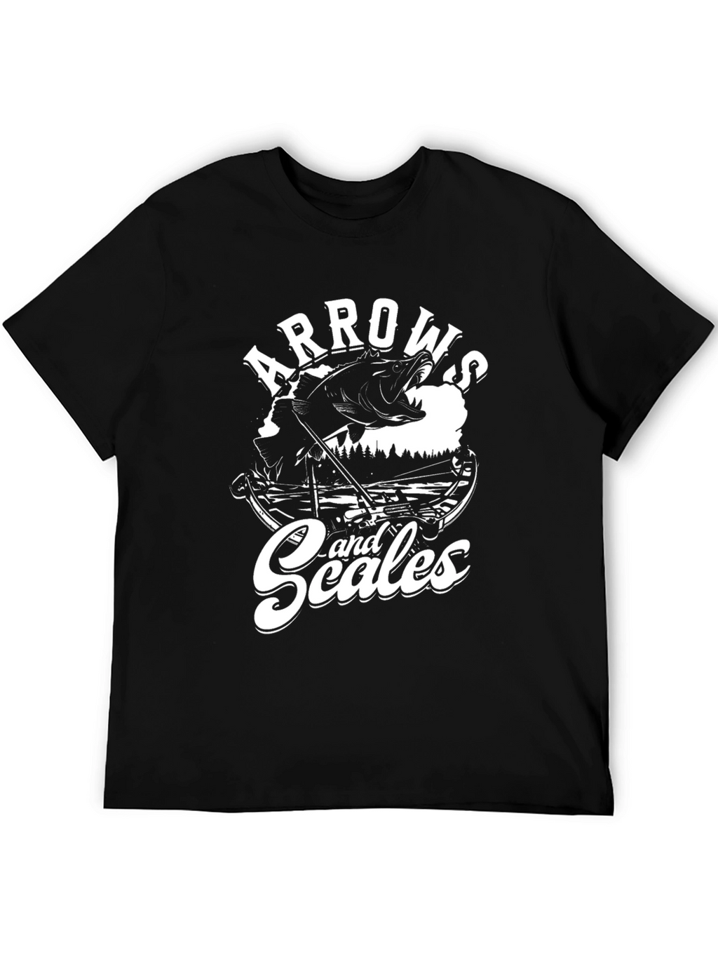 Arrows and Scales Fishing T-Shirt