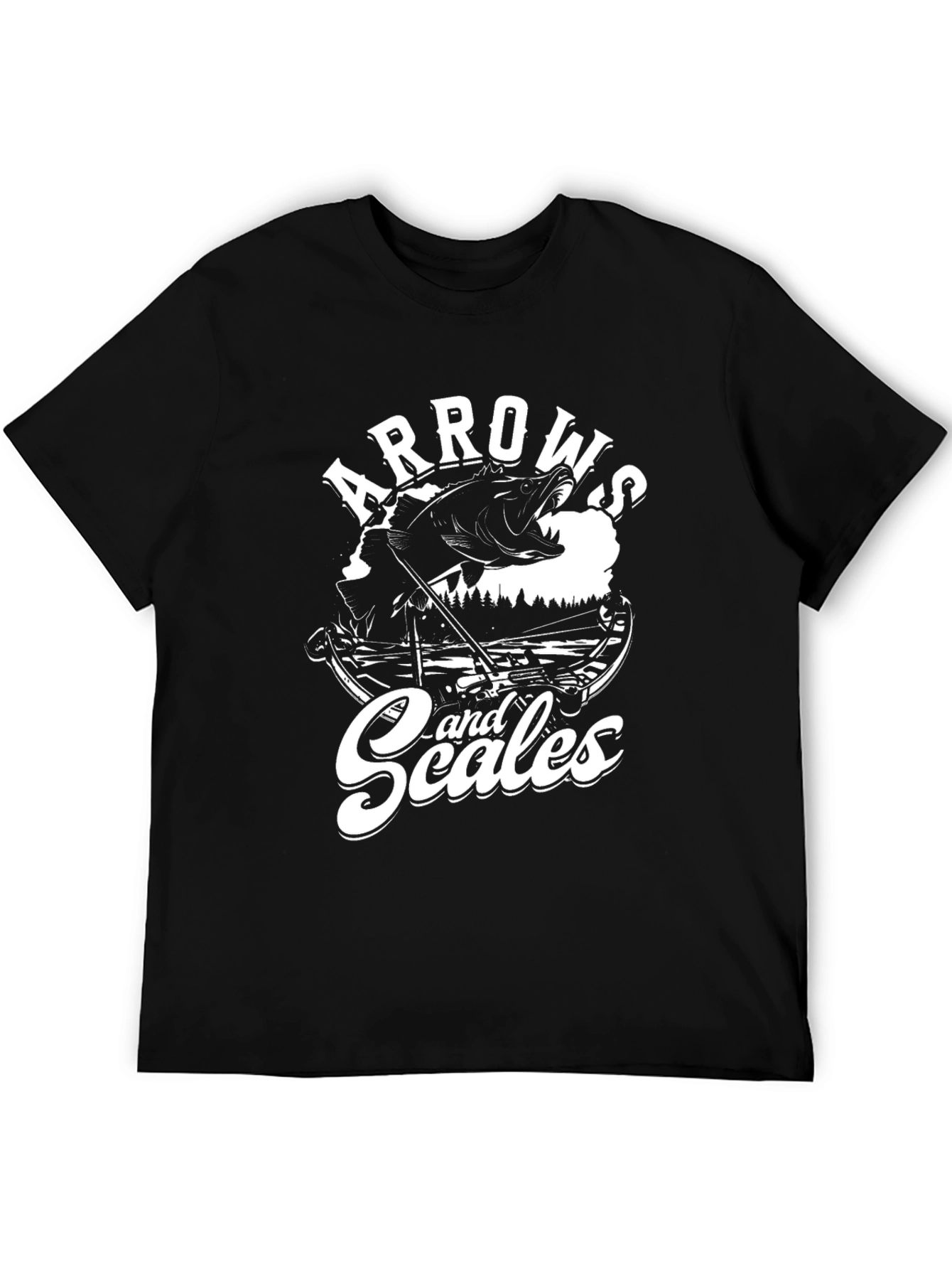 Arrows and Scales Fishing T-Shirt