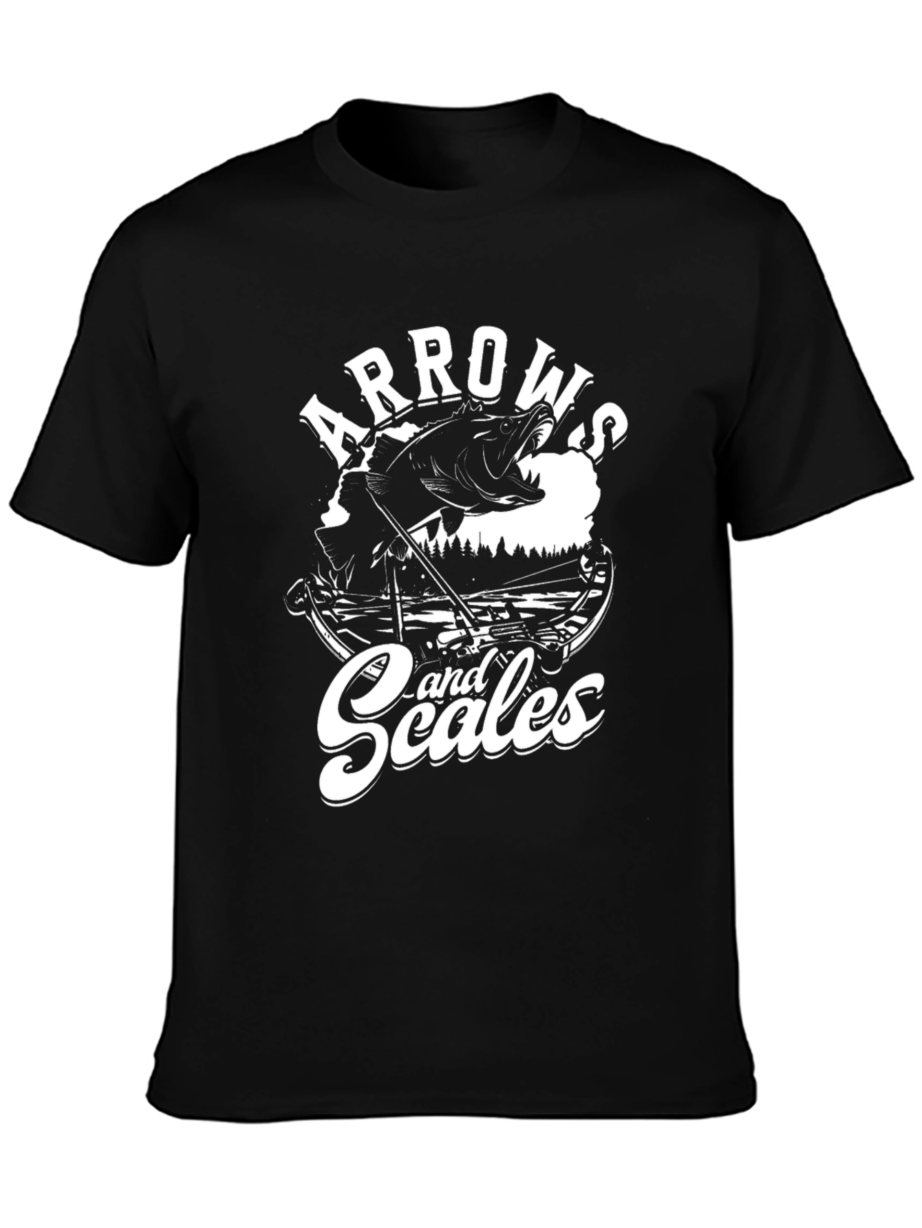 Arrows and Scales Fishing T-Shirt