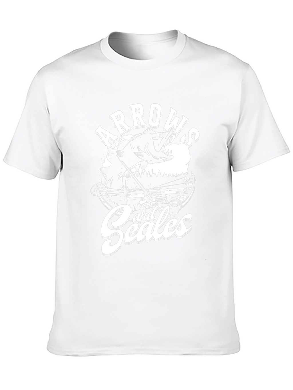 Arrows and Scales Fishing T-Shirt