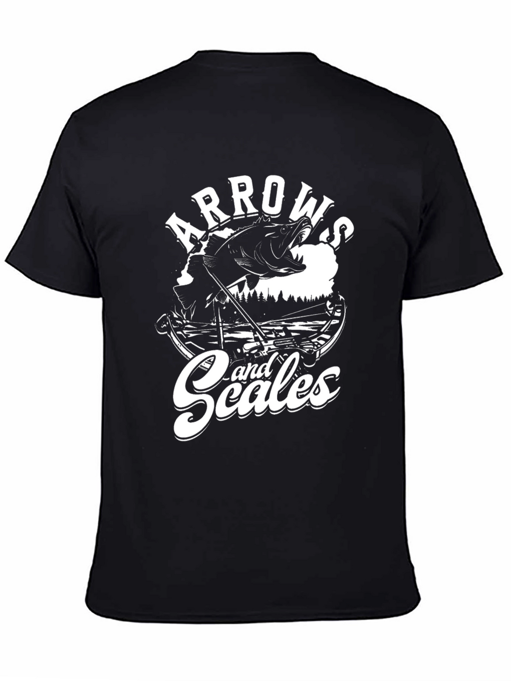 Arrows and Scales Fishing T-Shirt