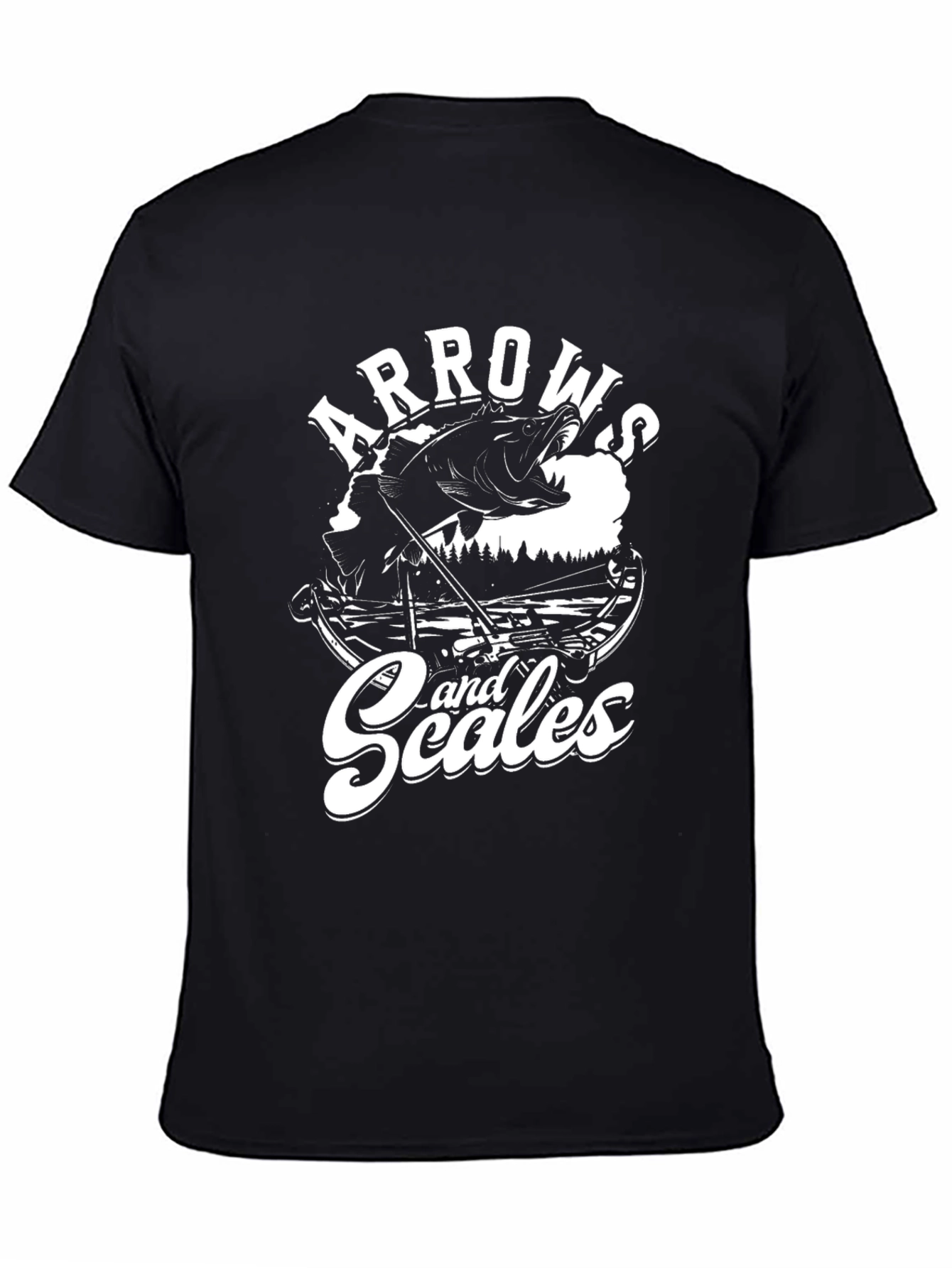 Arrows and Scales Fishing T-Shirt