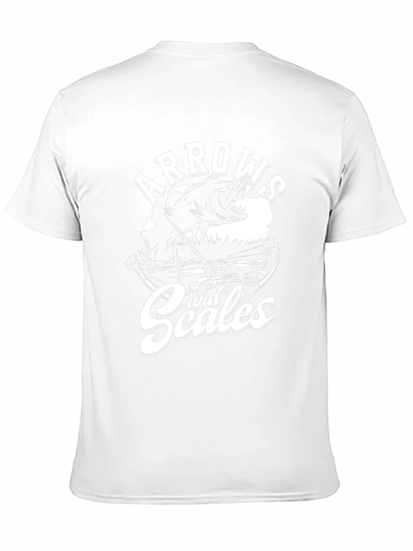 Arrows and Scales Fishing T-Shirt