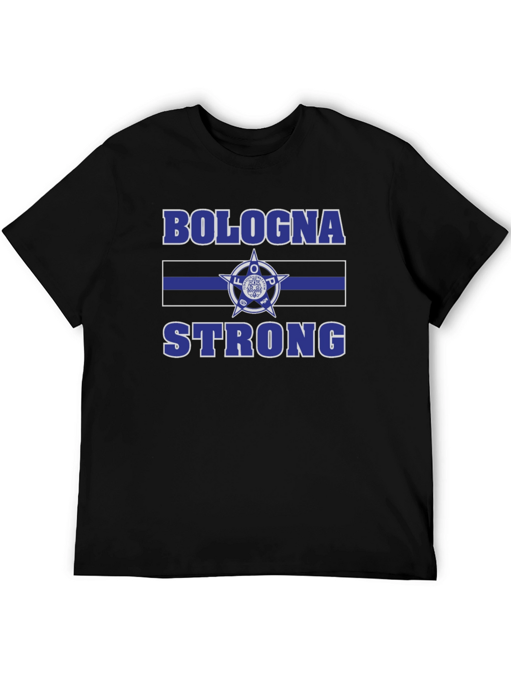 Bologna Strong Black T-Shirt