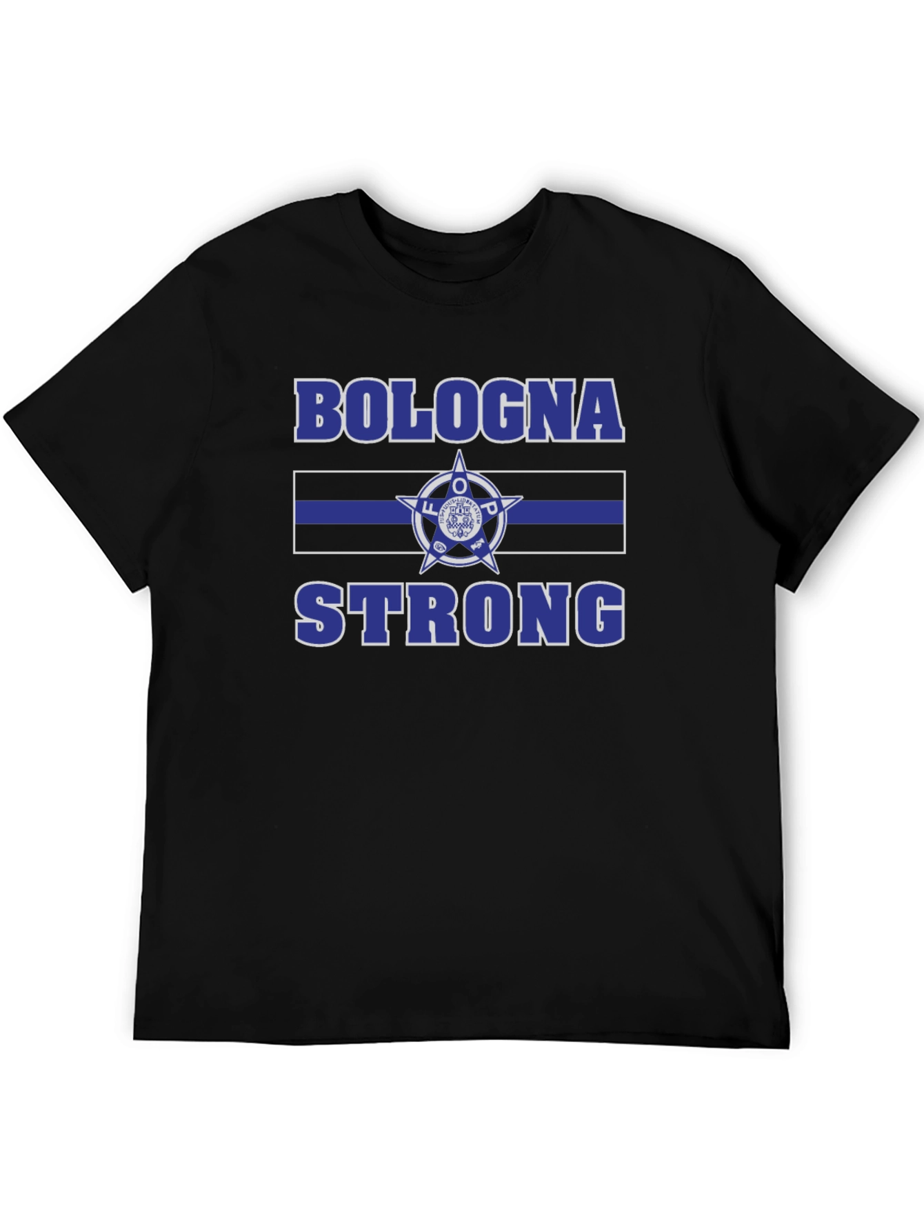 Bologna Strong Black T-Shirt