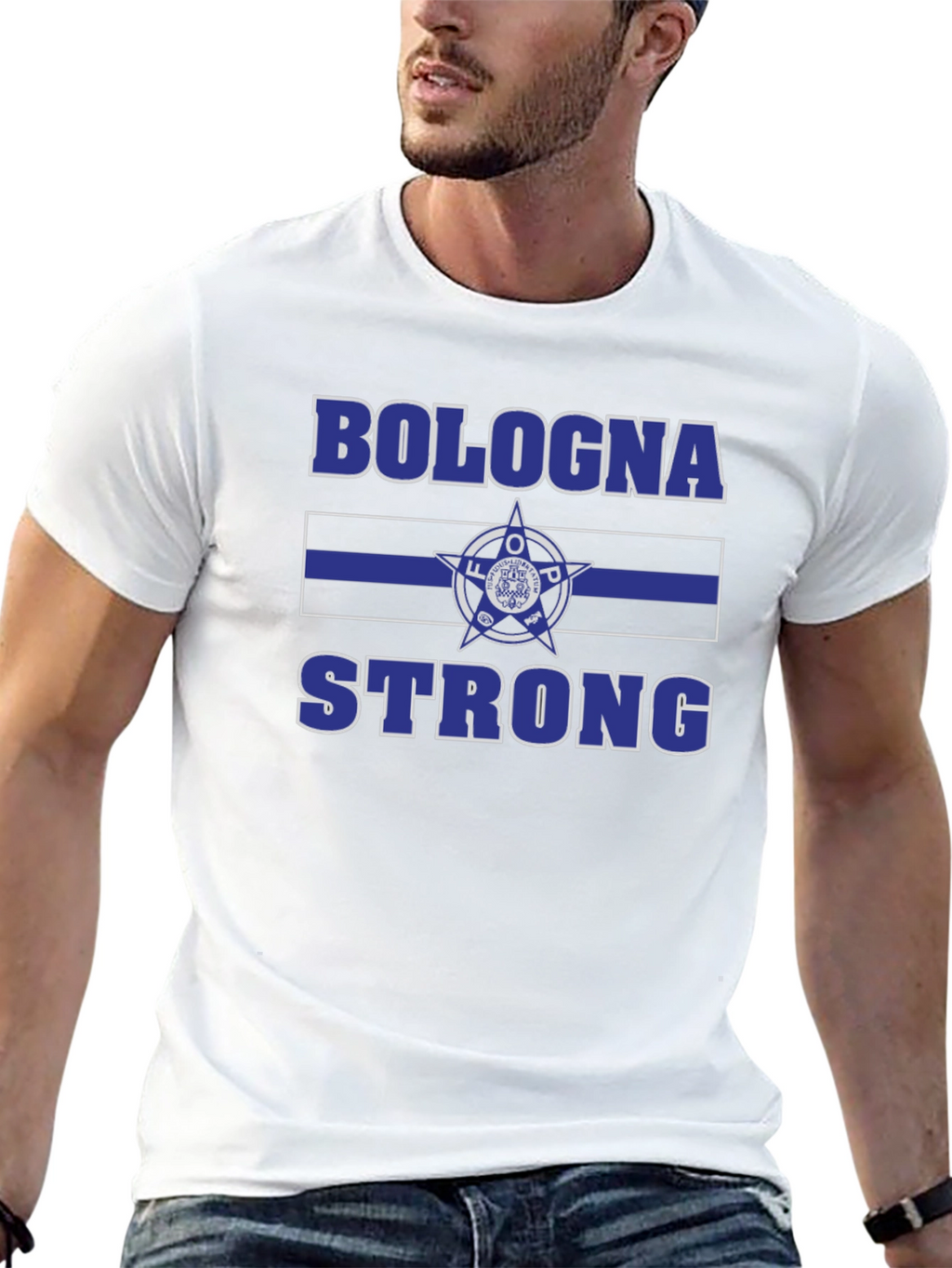 Bologna Strong Black T-Shirt