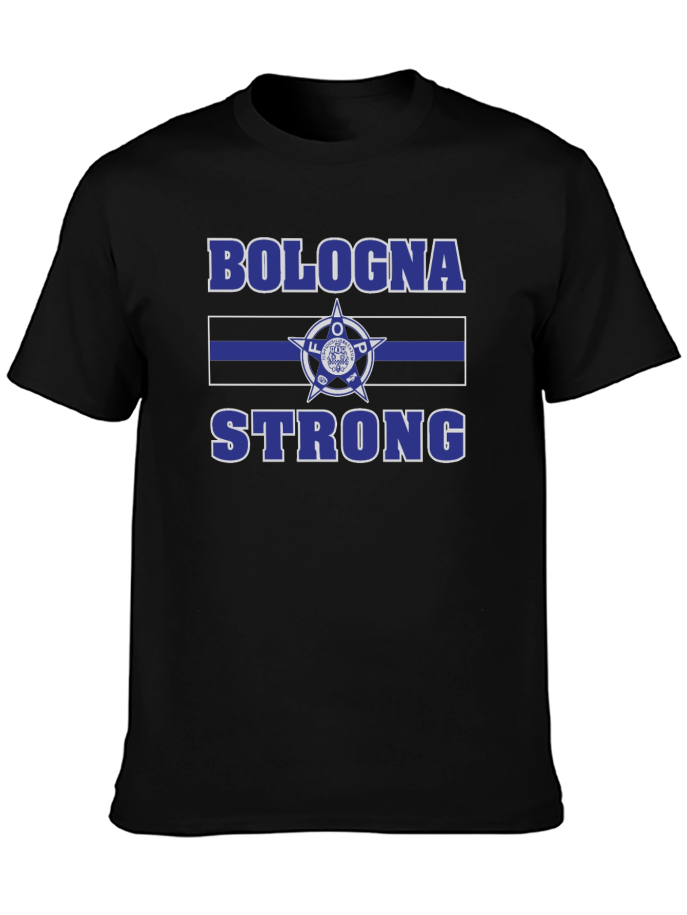 Bologna Strong Black T-Shirt