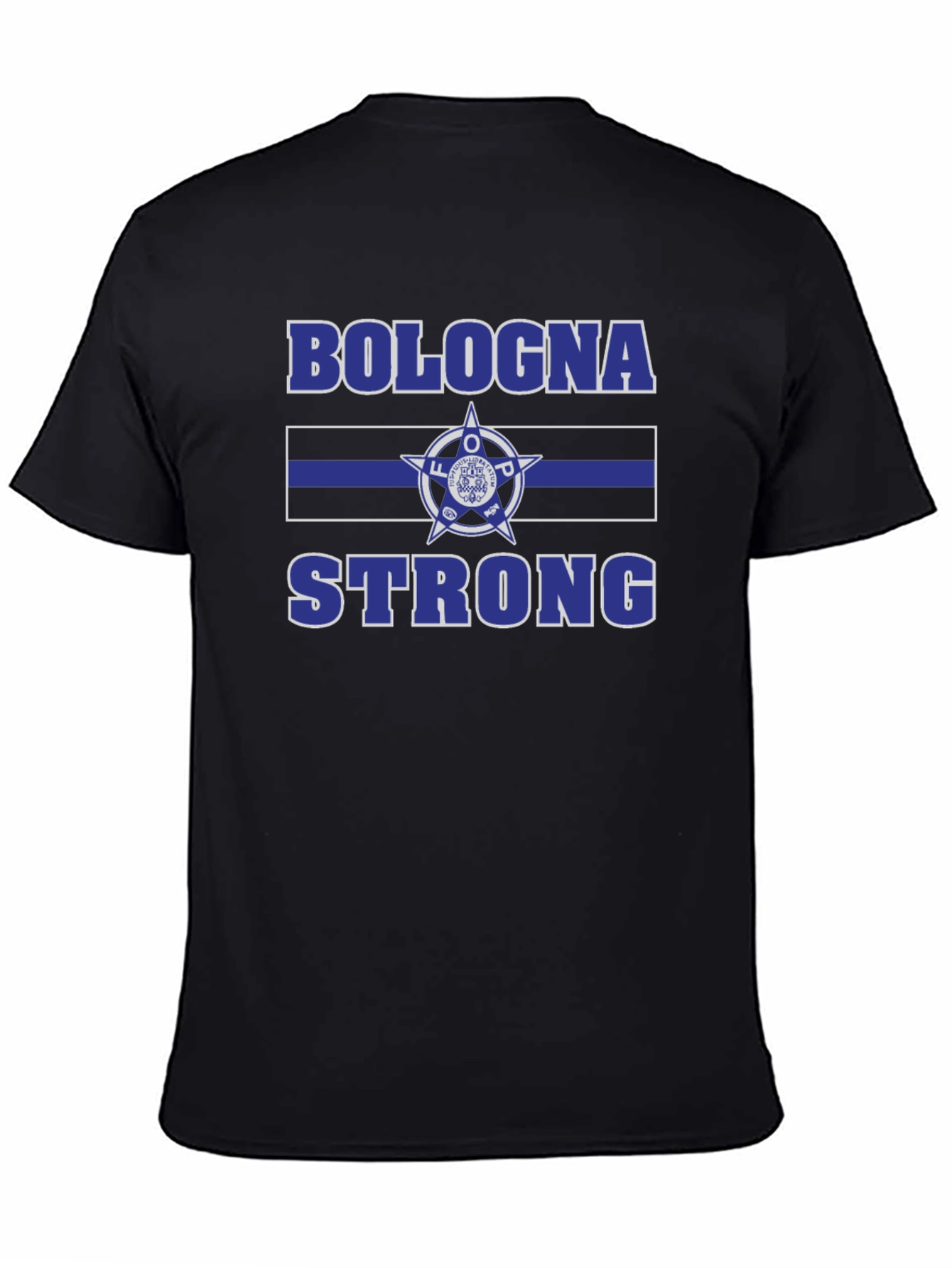 Bologna Strong Black T-Shirt
