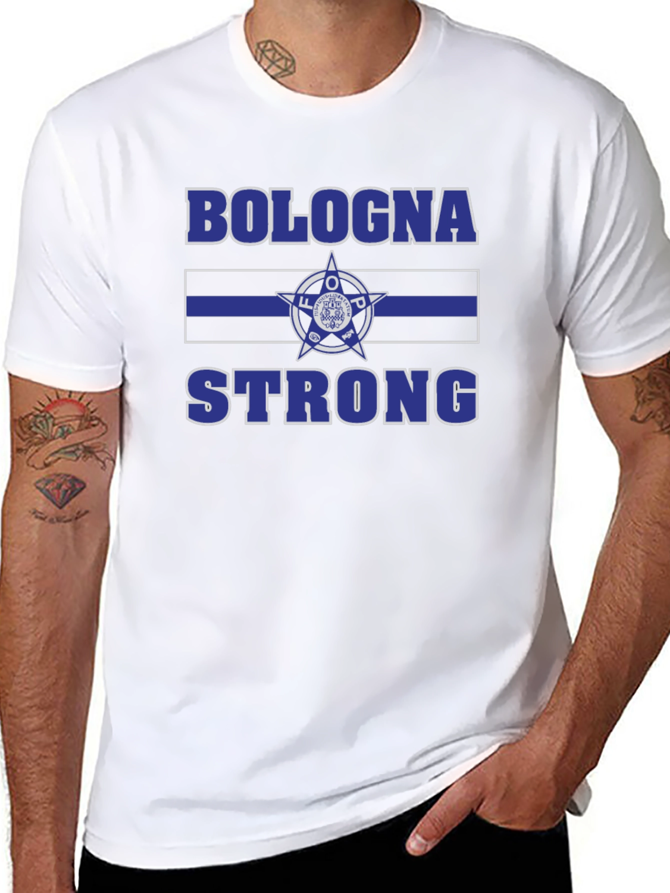 Bologna Strong Black T-Shirt