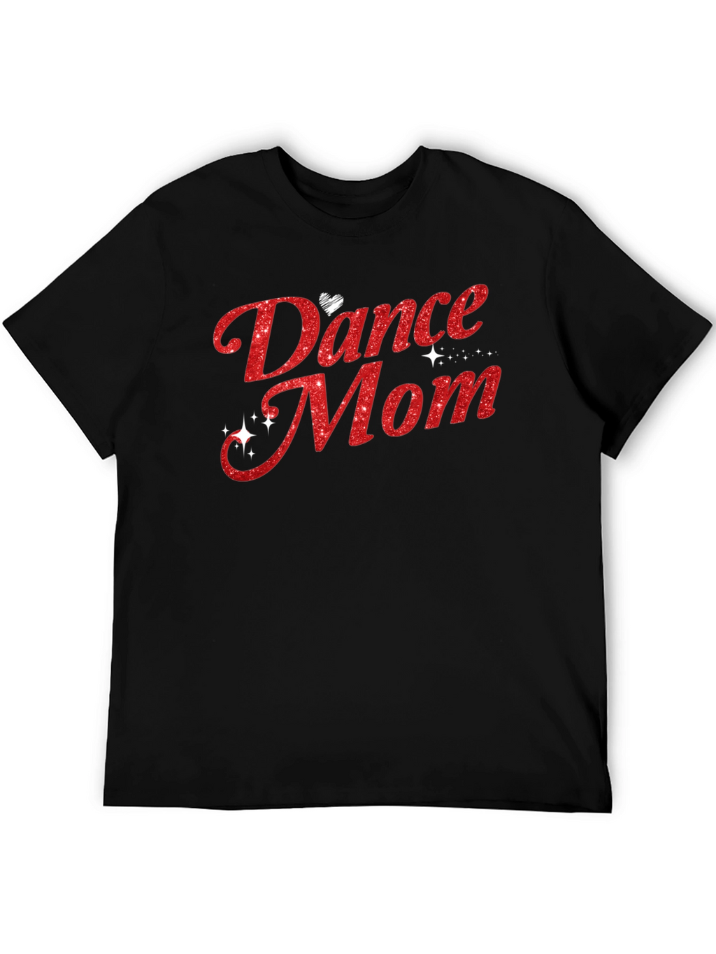 Dance Mom Glitter Graphic Tee