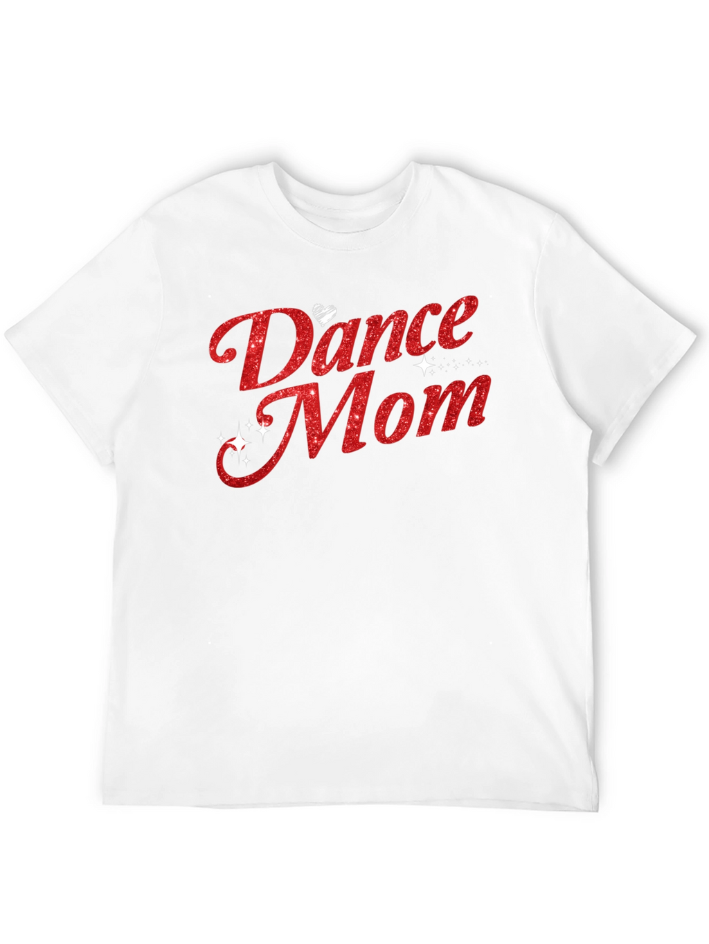 Dance Mom Glitter Graphic Tee