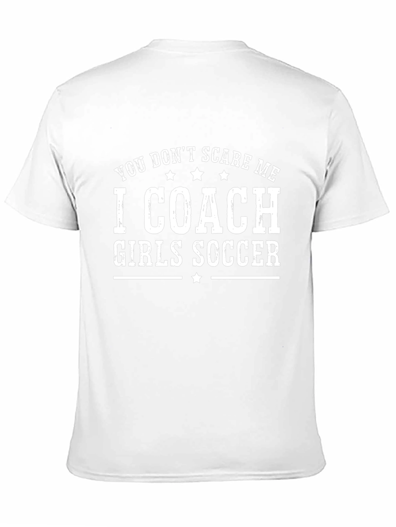 I Coach Girls Soccer - Funny T-Shirt