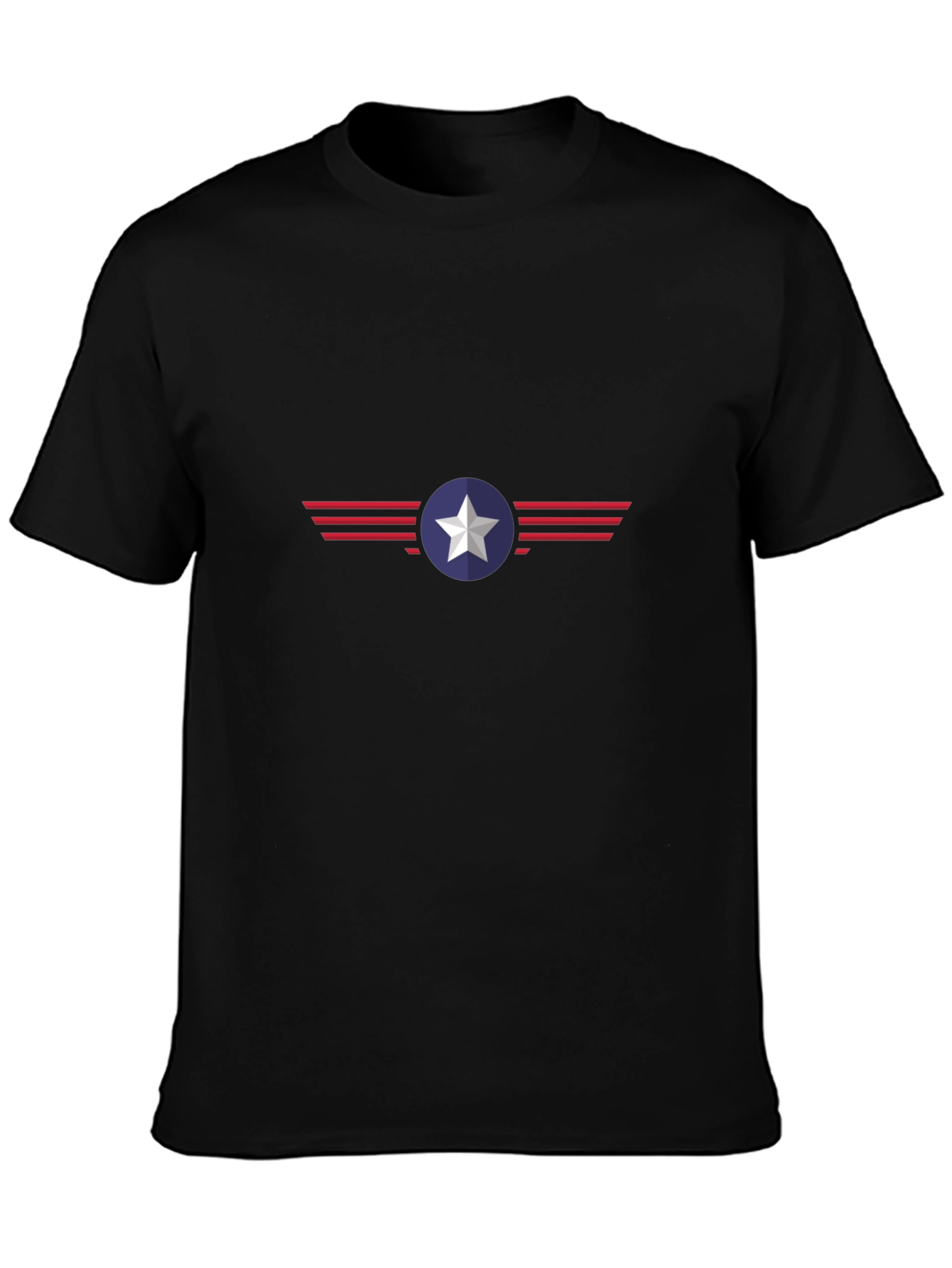 Mens Graphic Tee - Star & Stripes Design