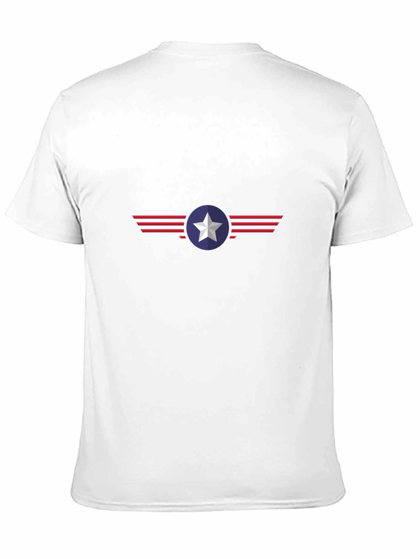 Mens Graphic Tee - Star & Stripes Design