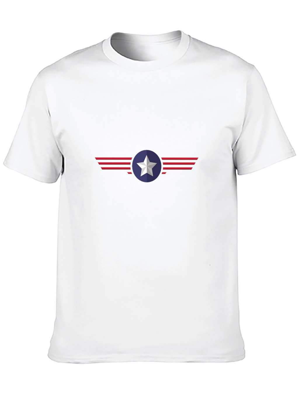 Mens Graphic Tee - Star & Stripes Design