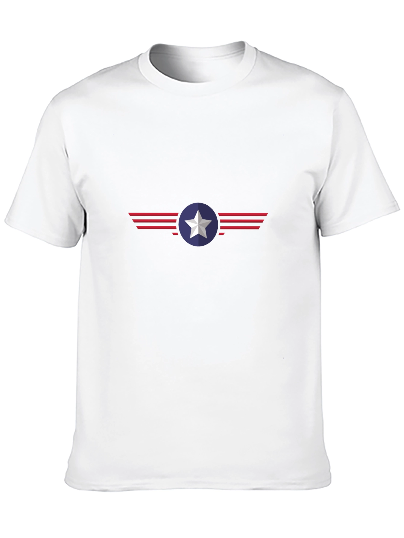 Mens Graphic Tee - Star & Stripes Design
