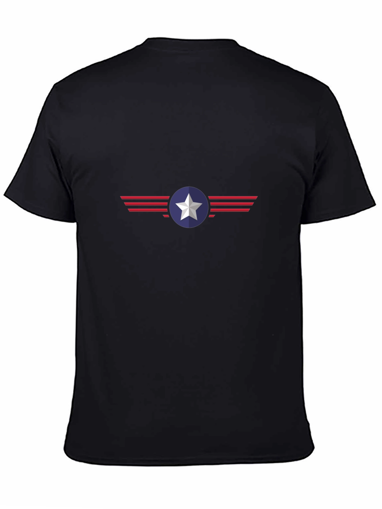 Mens Graphic Tee - Star & Stripes Design