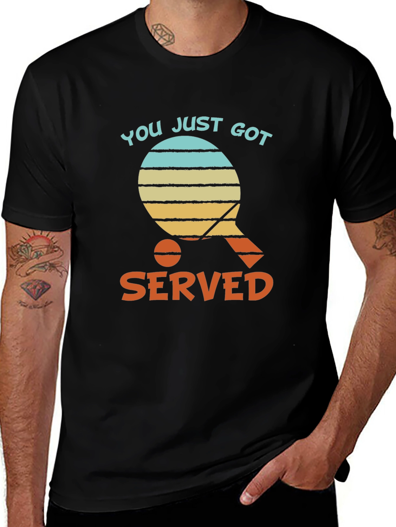 You Just Got Served Graphic Tee