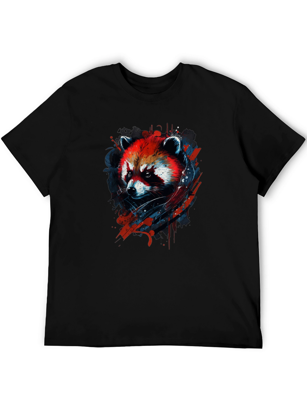 Red Panda Graphic Tee - Cool Animal Design